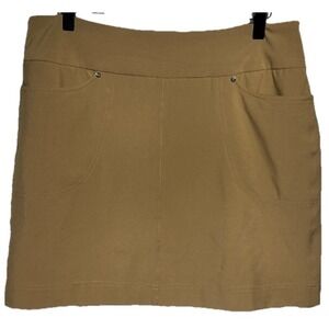 Tail Golf Skort‎ Shorts Khaki Women's Size 10 Retail: $98 EUC